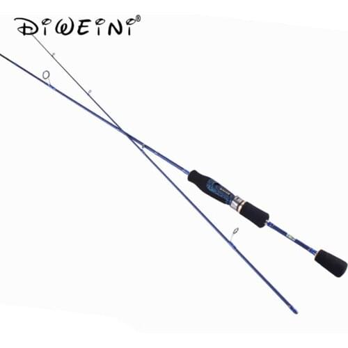 High Carbon Ultralight Spinning Rods 2-6LB Lure Weight 1.8m 2 Sec UL Power EVA Handle Carbon Lure Fishing Rod China
