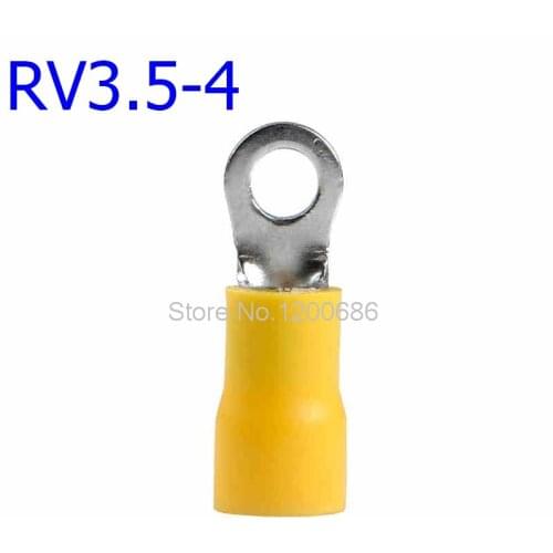RV3.5-4 Ring pre-insulated terminal cold-pressing terminal 100 pcs / bag