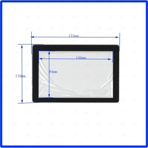 ZhiYuSun 174*116mm 8Iinch SCREEN glass panel this is compatible 174*116