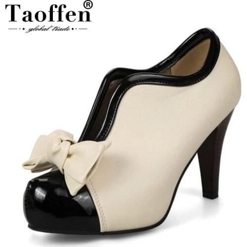 Женские туфли на шпильке Taoffen China At AliExpress