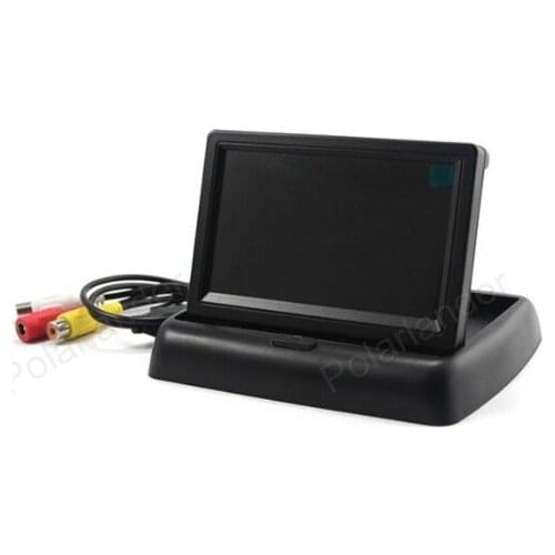 TFT LCD 4.3 inch Rear view Monitor with Car Rear reversing backup reverse parking camera