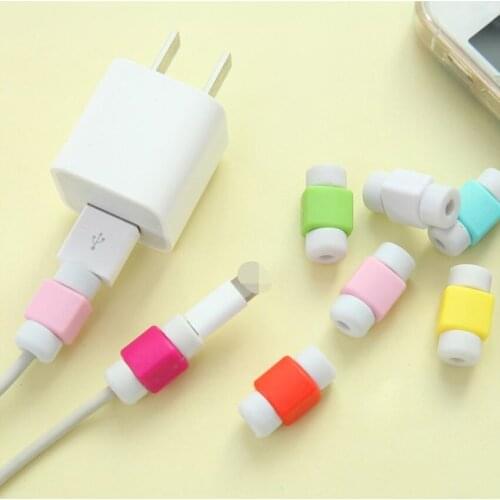 USB Data Cable Line Protector Phone Case Anti Breaking Protective Sleeve For Charging Cable for iPhone for Earphone Line 3000pcs