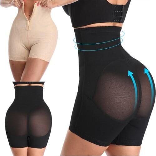 High Waist Butt Lifter Waist Trainer Slimming Panties Tummy Shaper Control Panties Shapewear Corrective Underwear Plus Size Lift