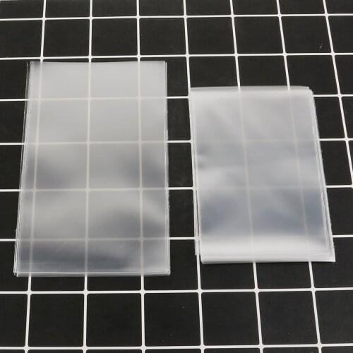 100pcs/bag OPP Transparent Packaging Bag Clear OPP Chocolate Flat Open Top Plastic Bag Candy Lollipop