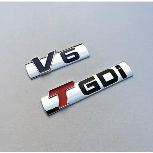 1X V6 AWD TURBO TGDi Car Decals Stickers For Chevrolet VW BMW Benz Ford Audi Atlas King Kong BL Boyue Auto Accessories