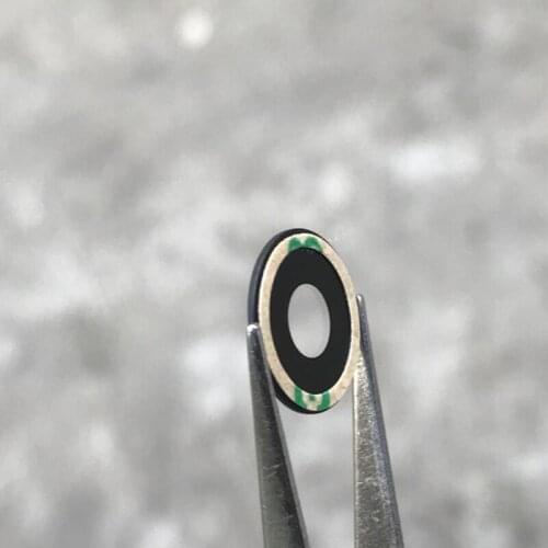 3pcs/lot Black/Gold New Housing Back Camera glass Lens Cover with Adhesive replacement For Lenovo ZUK Edge Z2151