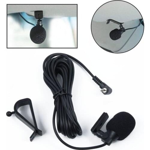 4.5V Bluetooth External Audio Microphone 2.5mm Clip Jack Plug Mic Stereo Mini Wired External Microphone For Pioneer CD-VM1