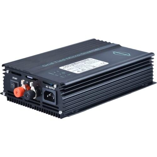 600W battery discharge grid tie inverter MPPT pure sine wave solar panel grid tie micro inverter multiple dc input optional
