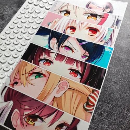 Car Styling Motor Sad Girl Tears Sexy Eye Look Decal Creative Fashion Beauty Lady Sticker