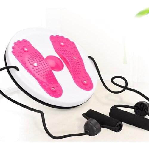 Waist Twisting Disc Waist Slimming Disc With Ropes Waist Slimmer Disc With Bands Balance Disc Fat Burner Disc