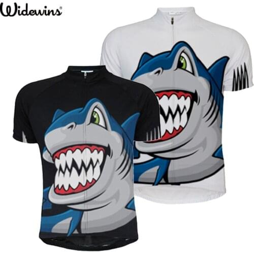 Mew Shark white Summer Breathable Cycling Jerseys Bike Clothing black Shark Quick-Dry Bicycle Clothes Ropa Ciclismo 5137