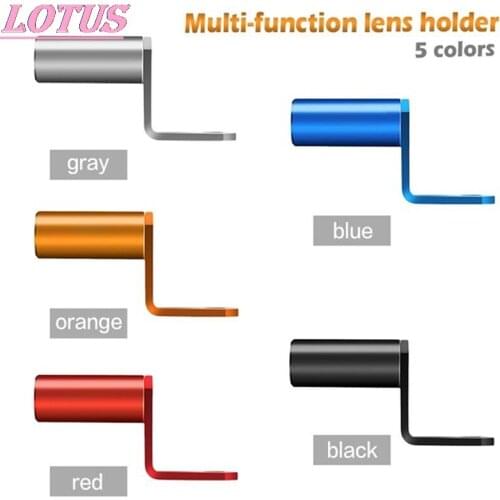 Multifunctional clamp rod mobile phone bracket pull rod motorcycle accessories rearview mirror installation extension rack