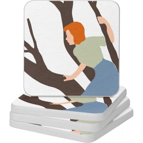 Nancy Drew Natural Diatomite Square Round Shape Coaster Eco-friendly Cup Bonsai Mat Soap Toothbrush Pad 10x10cm