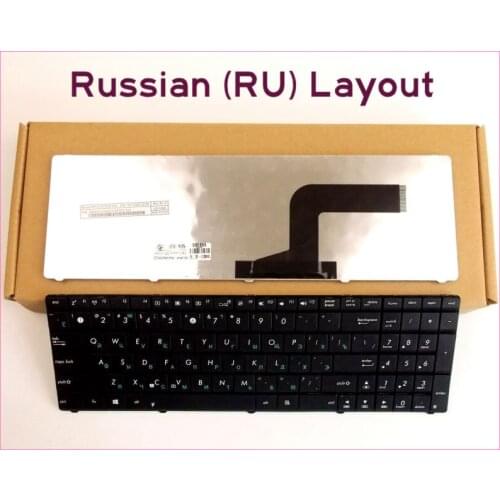 New Keyboard RU Russian Version For ASUS X55C X55C-SX028H X55C-HPD111F 15.6" B980 X54H-BD3MA Laptop