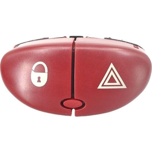 Zero Clearance Brand New Hazard Warning Flasher Switch Dangerous Light Switch Button 6554L0 For Peugeot 206 207 for Citroen C2