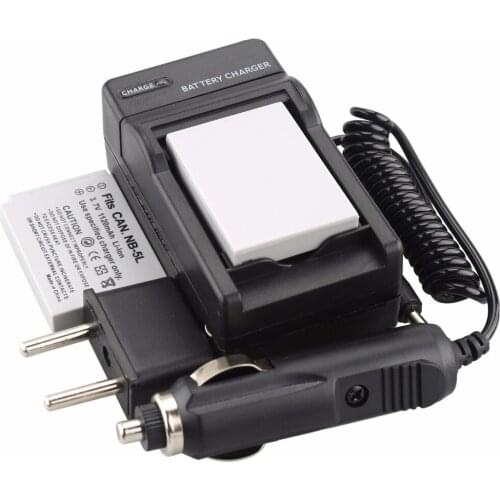 PROBTY 2Pcs NB-5L NB 5L NB5L Battery + DC Charger For Canon For Canon IXY 800 810 820 900 910 920 95 IS SD700 SD790 SD800 Camera