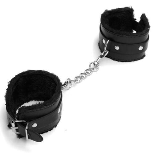 PU Leather Wrist Handcuffs Ankle Shackles Adjustable Restraint Sex Cuff Belt New Exotic Accessories