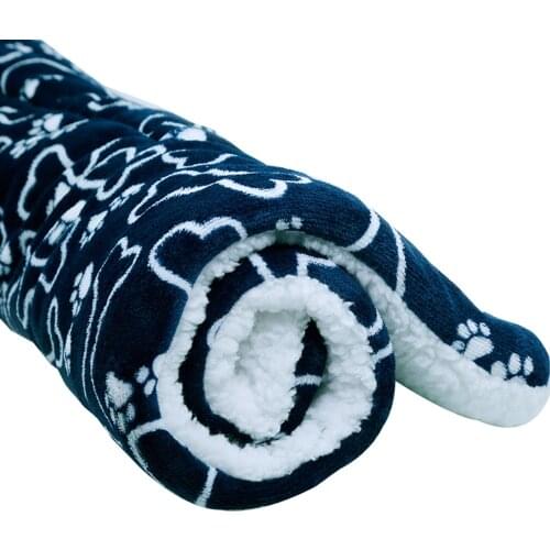 Dog Mat Pet Mat Pets Mats Pet Blanket Pet Cotton Pad Dog Blanket Pet Bed Lovely Printed Flannel Material Cat And Dog Cushion