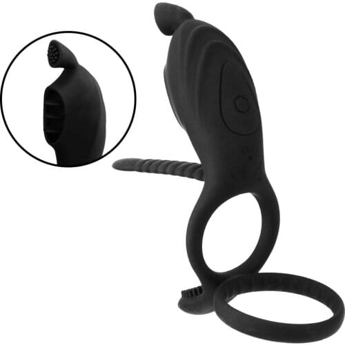 G spot Penis Ring Vibrator For Couples Clit Stimulator 9 Speed Chastity Cock Ring Delay Ejaculation Adult Products