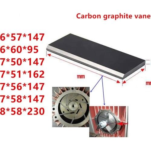 High strength ,good wear resistance carbon vane ,graphite vane blade
