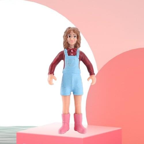 1:25th Figures Peolple Model Hand Painted Diorama Miniature Model Girls / Boys for Micro Scene Decor