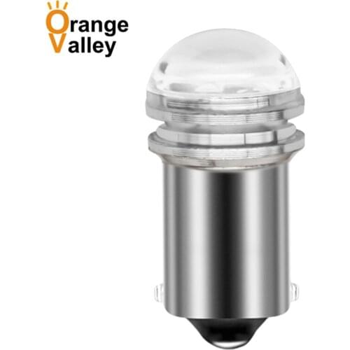 100pcs T4W BA9S LED Blub H6W 3 LED For Car Rear Map light 2835 SMD White Auto Parking Reverse Lamp DC 12V