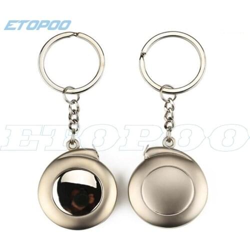 100cm Mini Office Stainless Steel Woodworking Retractable Tape Measure Metric 40mm*10mm