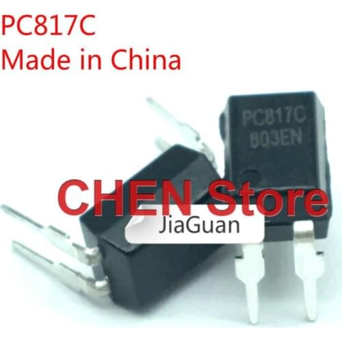 50PCS/100PCS NEW China PC817 PC817C DIP4 Optocoupler isolator PC 817 DIP-4 integrated Chip 817C EL817 FL817C PC817-C