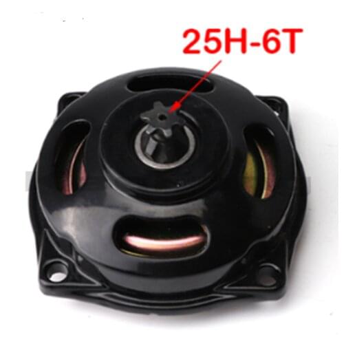 Motorcycle parts 2 stroke gear box gearbox whith chain Mini Moto ATV Quad Dirt Pit Pocket Bike Cross 47cc 49cc engine Parts