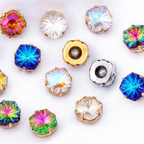 Astrobox High Quality Sew On Rhinestone Crystal Stone DIY Clothing & Accessories K9 Glass Crystal Jewelry DIY Loose Beads