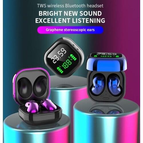 Bluetooth Headest 5.1 Wireles Headphone With Clock Sport Waterproof Audiophile entertainment Earphone Touch Control Music Earbud