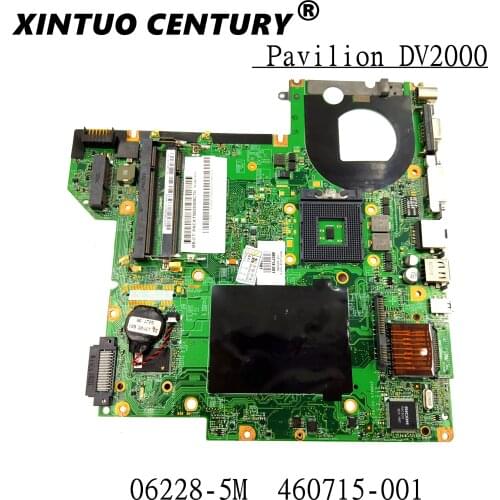 460715-001 for HP pavilion DV2000 DV2500 DV2700 V3000 laptop motherboard 448598-001DDR2 free cpu