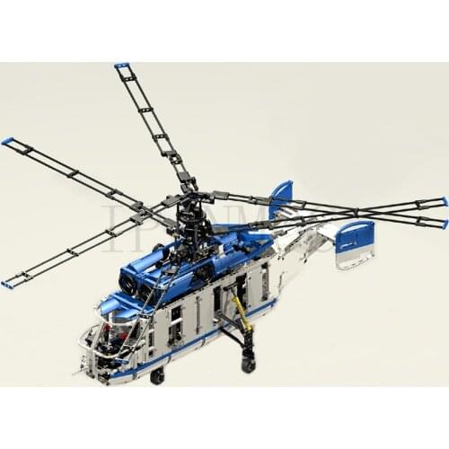 MOC-3596 Karmov Ka-32 Helicopter Boy Gift Difficulty Plugin Technology Accessories