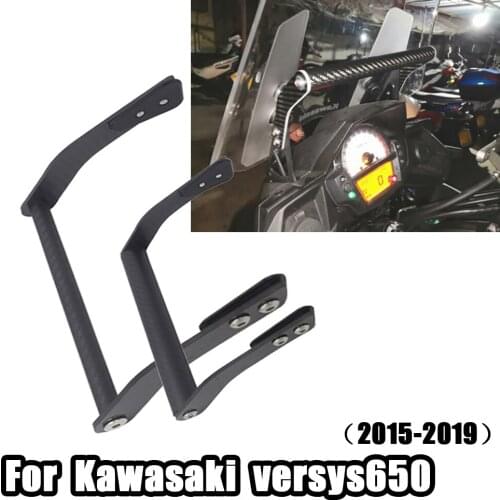 Motorcycle mobile phone bracket For KAWASAKI VERSYS650 KLE650 2015-2019 navigation bracket GPS
