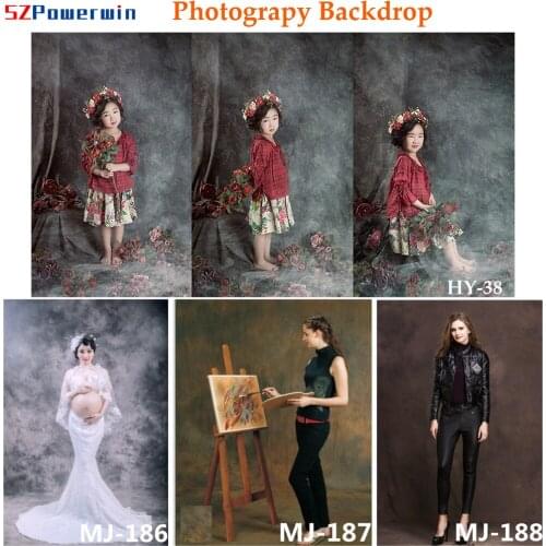 SZPowerwin 2x3m 3x3m 3x5m 3x6m Cottom Muslin Photography Backdrop Cloth Photo Studio Background Chroma Key Wedding Christmas Day