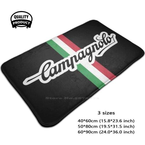 Flag 4 3D Soft Non-Slip Mat Rug Carpet Foot Pad Italy Cycling Tour Turn Return Bike Highway Platoon Cyclist World