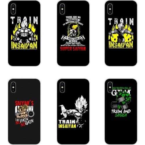 For Samsung Galaxy S2 S3 S4 S5 Mini S6 S7 Edge S8 S9 S10E Lite Plus Exercise GYM Bodybuilding Fitness Transparent Clear TPU Case