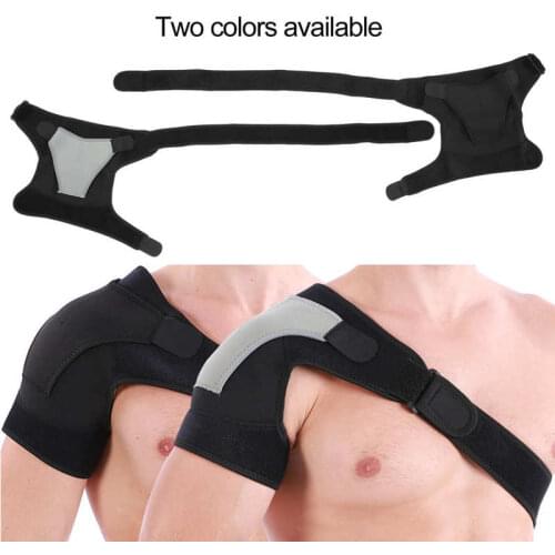 Adjustable Shoulder Support Brace Elastic Injury Guard Shoulder Protector for Body Care Sports Protection Shoulder Straps