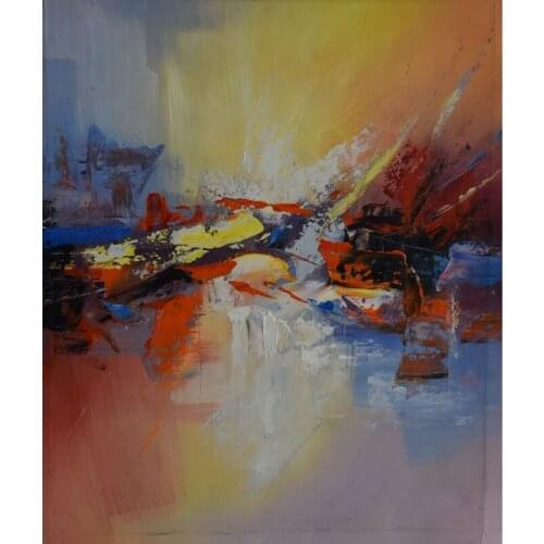 Hand painted Canvas paintings Abstract Original oil painting Modern home decor wall art for room #2