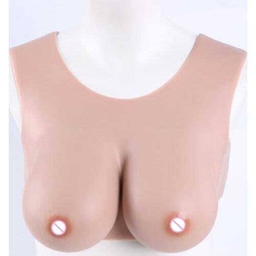 2000g silicone breast form Crossdressing transgender shemale woman enhancer queen Crossdressing D CUP