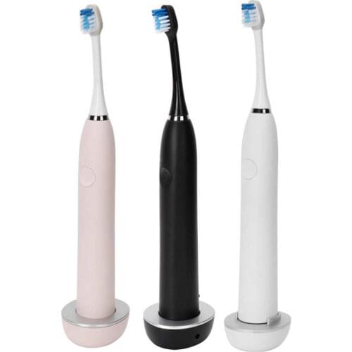 Adult Electric Toothbrush USB Charging IPX7 Wireless Ultrasonic Teeth Brush 5 Gears Adjustable Teeth Cleaning Machine