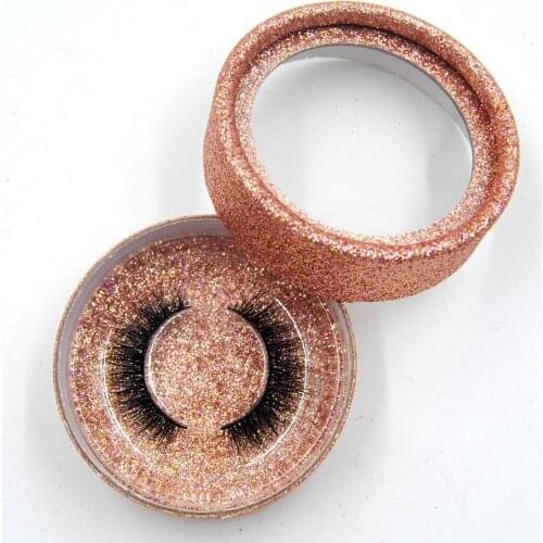 1pair/box 3D mink eyelashes daily eye makeup short false lashes natural soft Cross cruelty-free Lightweight Lashes Makeup tool