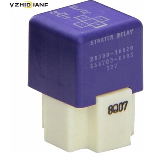1pc 28300-10020 New Starter Relay For Lexus- Toyota- Vehicles 1992-2008 2830010020 156700-0503 1567000503