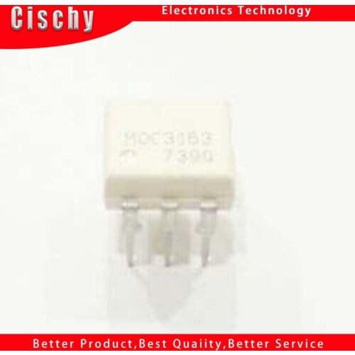 10pcs/lot MOC3163 3163 DIP-6