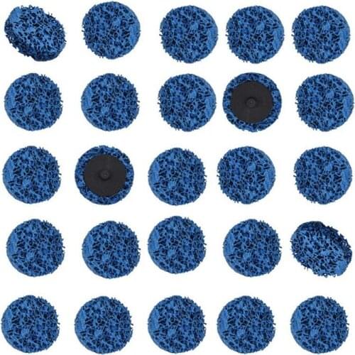 25 Pack 2 Inch 50mm Quick Change Roloc Easy Strip & Clean Discs -Removes Rust,Strips Paint,Cleans Welds