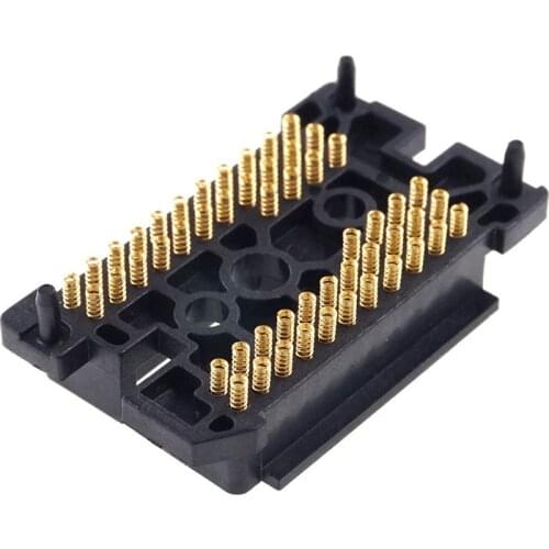 5pcs Pogo Pin Connector Spring contacts 52 Pins 1.27mm Pitch module of HP printer head drive board cartridge for Hewlett-Packard