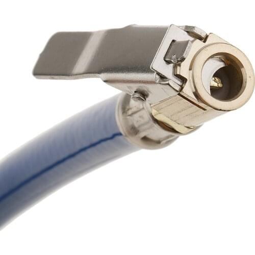Car Tyre Air Pump Tyre Air Pump Inflator Car Tire Rubber Air Pipe - Blue
