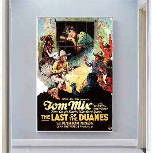 CP1134 The Last of the Duanes Classic Hot Movie Print Silk Fabric Poster Indoor Wall Art Decor Gift