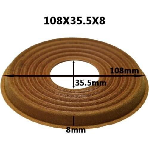 2pcs 108*35.5*8 110*25.5*3 110*25.5*5 110*25.5*8 Speaker damper elastic wave