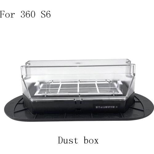 For 360 s6 robot vacuum cleaner accessories dust box filter home replacement Sweeper hepa spare parts